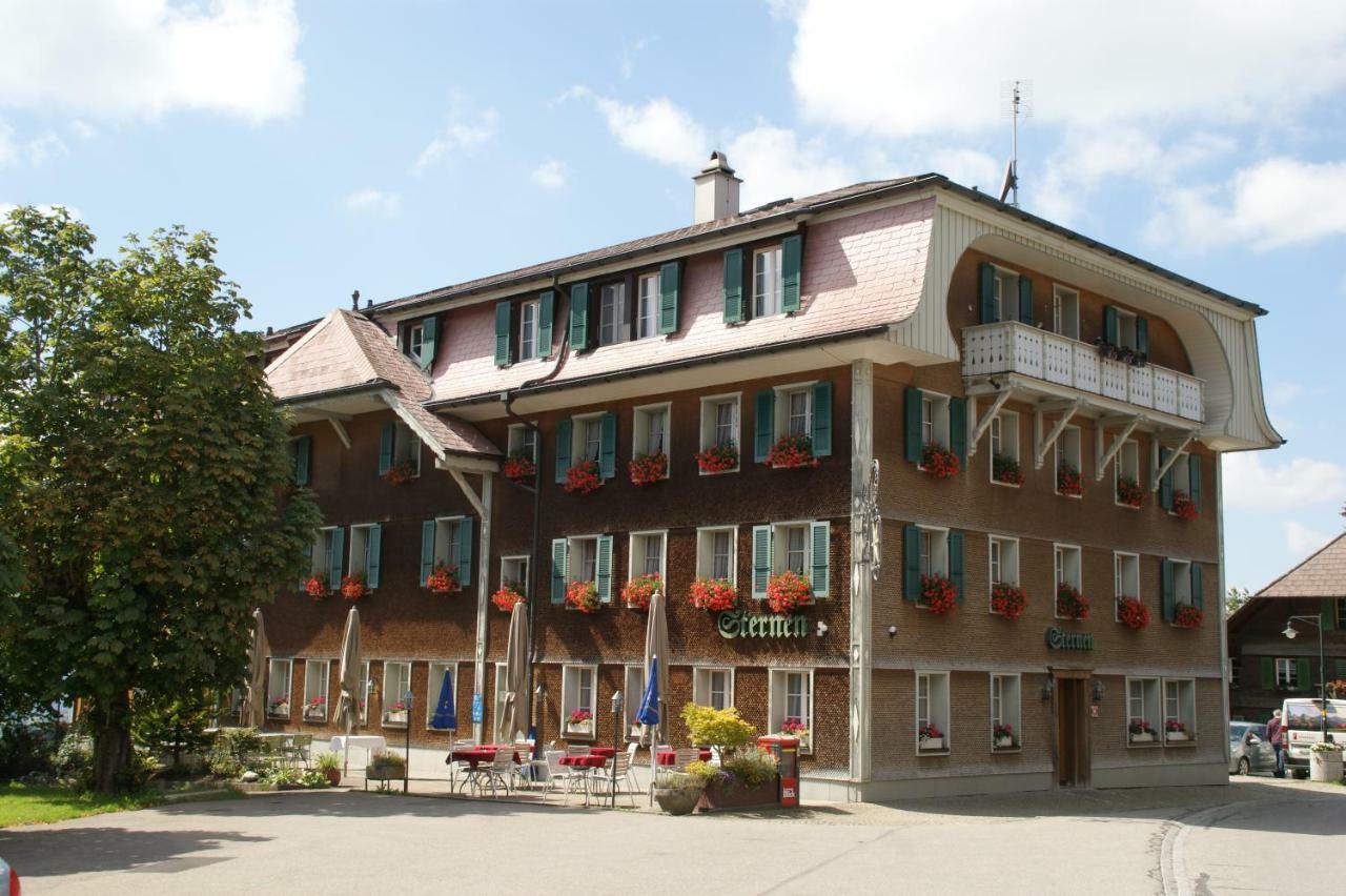 Hotel Restaurant Sternen Guggisberg Dış mekan fotoğraf